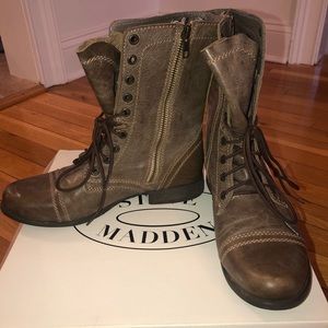 Steve Madden Troopa combat boots